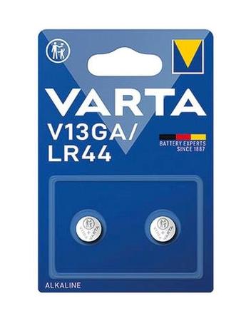 Batteri LR44 2 stk Varta