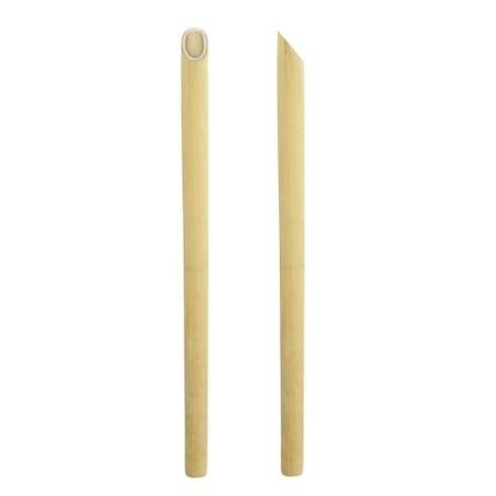 Sugerør bambus L180 mm 100 stk.