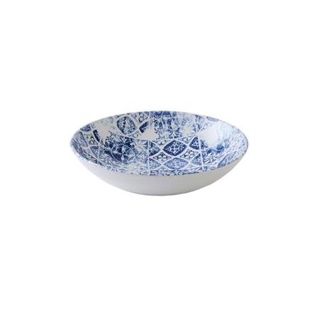 Tallerken dyb porto blue 182 mm The Makers Collection Dudson